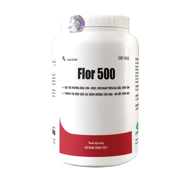 Thuốc thú y Flor 500 1 kg (10x1)