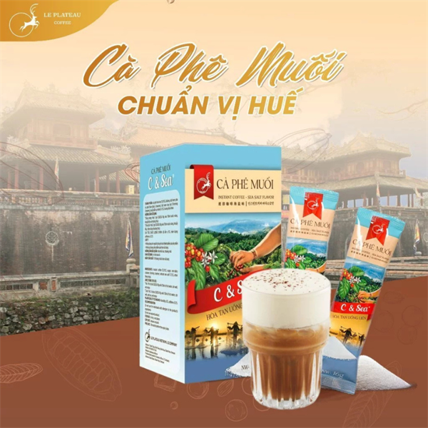 CÀ PHÊ MUỐI C & SEA 10 GÓI