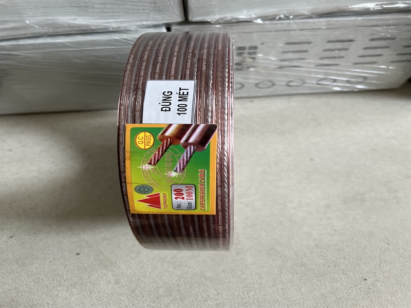 Dây loa 200 tim (MET) ( 1 cuộn 100M)