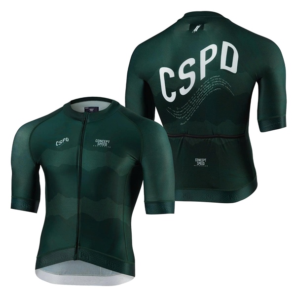 Áo Đạp Xe CSPD WAVE JERSEY GREEN