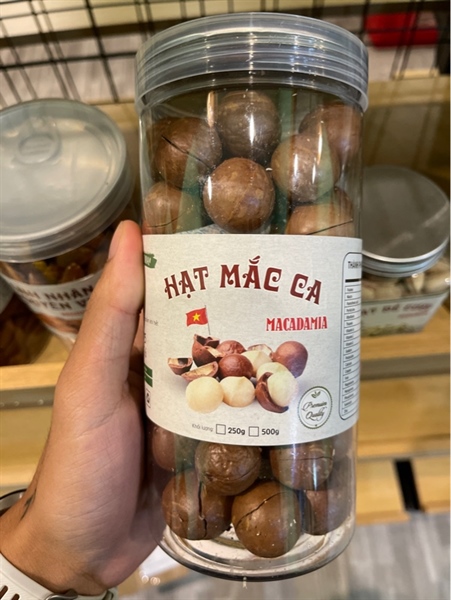 Macca Sấy Nứt Vỏ Ăn Liền Đắk Lắk - 500Gr