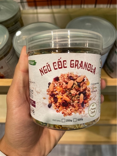 Ngũ Cốc Mix Siêu Hạt Granola 250Gr