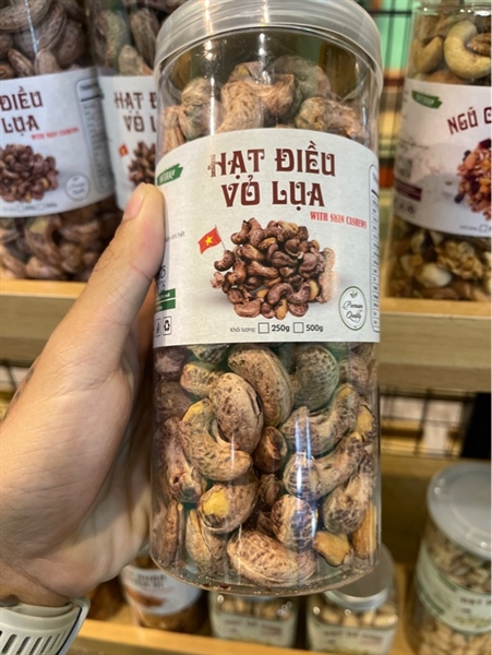 Hạt Điều Rang Muối Nguyên Hạt - 500Gr