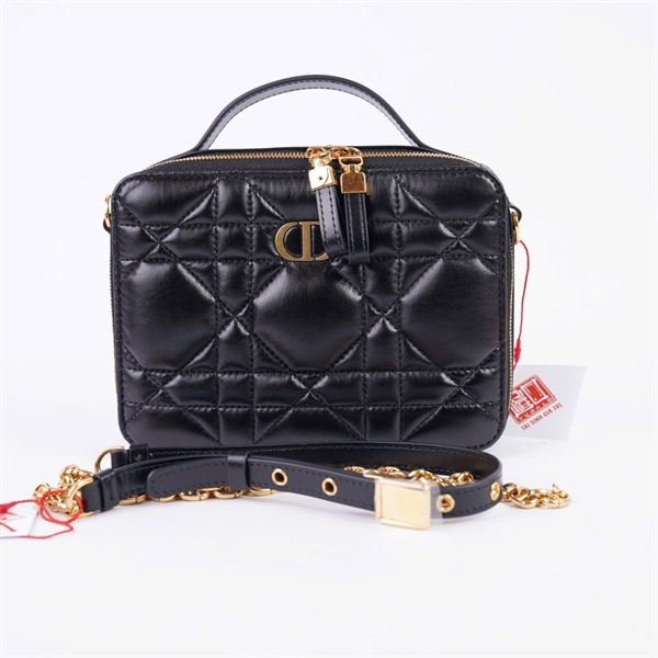 Túi Dior Caro Box đen (43-MA-0213) KG+