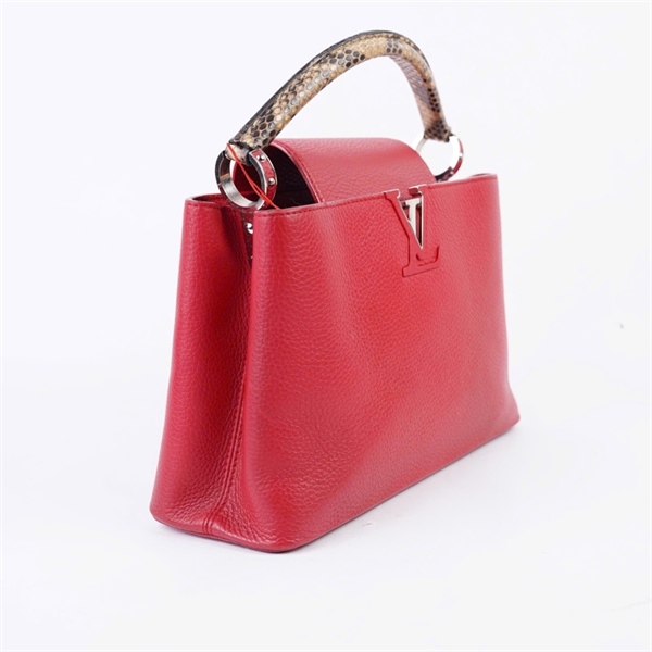 Túi LV Capu đỏ (MI0136) kèm 2 lót form sz31 KG+