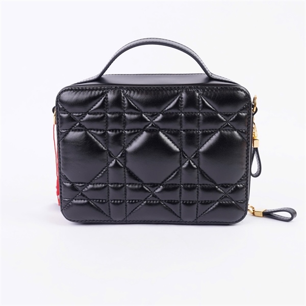 Túi Dior Caro Box đen (43-MA-0213) KG+