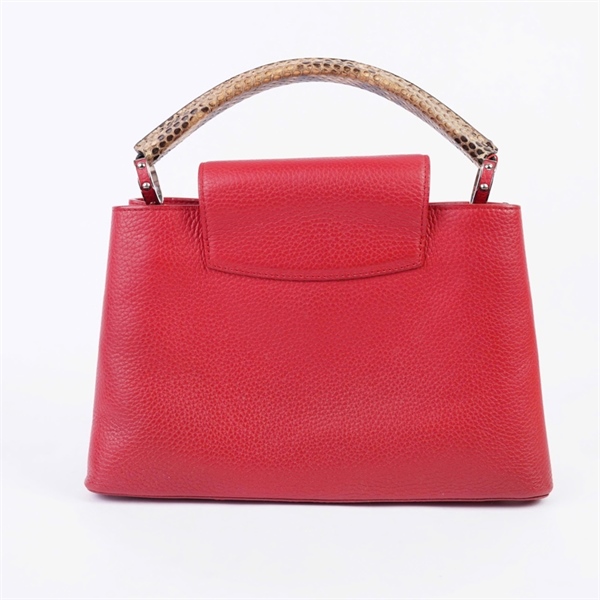 Túi LV Capu đỏ (MI0136) kèm 2 lót form sz31 KG+