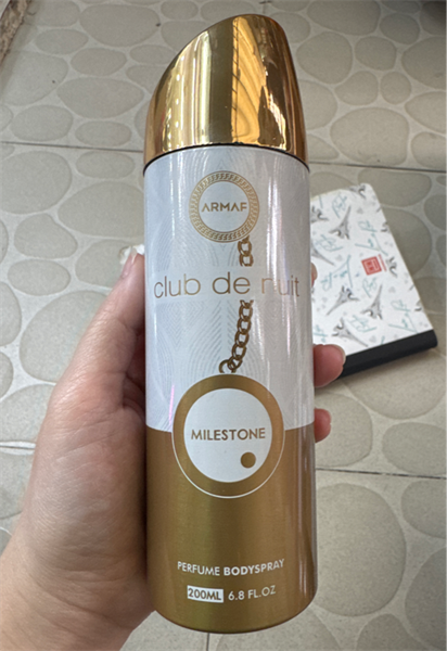 XỊT BODY ARMAF NỮ MILESTONE 200ML