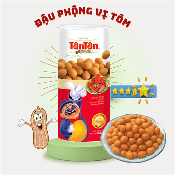 Đậu Phộng Vị Tôm 200g