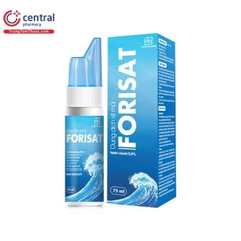 Dung dịch xịt mũi Forisat 75ml - TW3