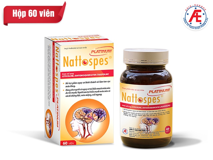 Nattospes platinum (Lọ 60 viên) - NPP Á Âu
