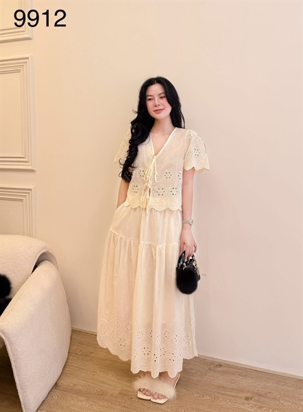 Set thô hoa buộc dây cv dài ( BE ) 9912