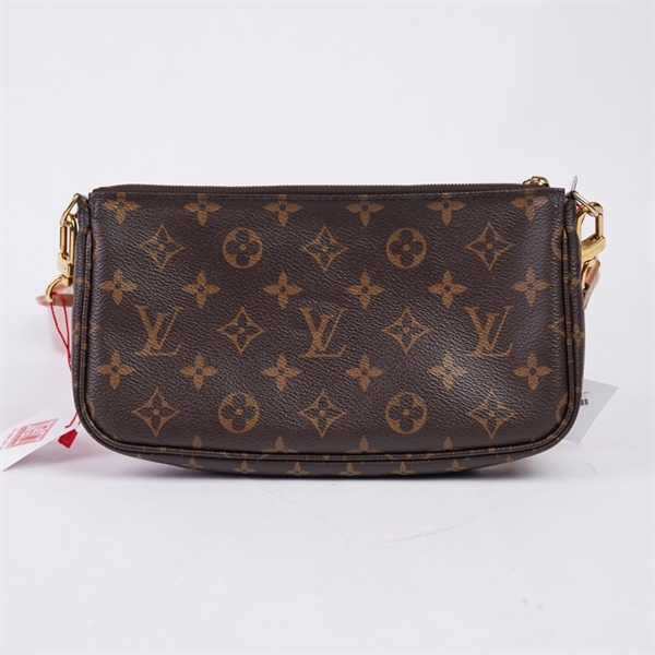 Túi LV Pochette Multi hoa nâu 2 món (TA3210) sz23 +