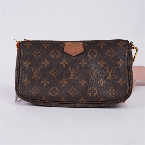 Túi LV Pochette Multi hoa nâu 2 món (TA3210) sz23 +