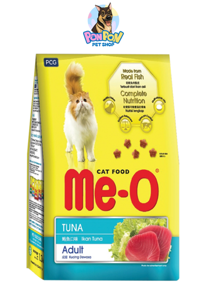 Hạt Me-O cho Mèo Trưởng Thành gói 1.2kg