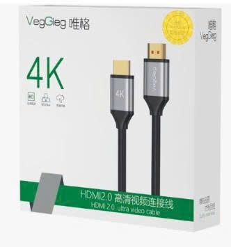 Dây Hdmi 1,5m Veggieg 4K VH301 lõi hợp kim đồng (6T)(FV)