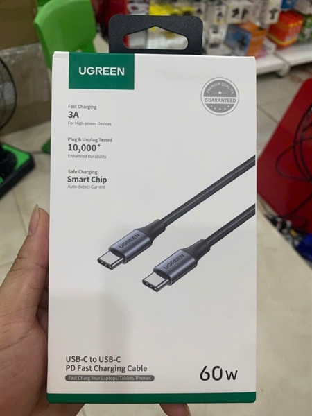 Cáp sạc Type C - Type C dài 2m UGREEN 50152