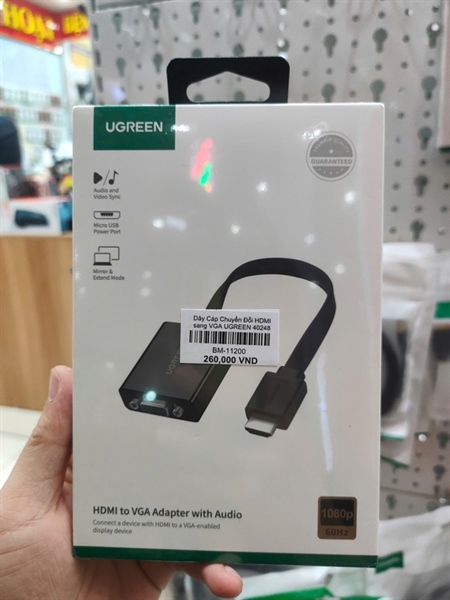 Dây Cáp Chuyển Đổi HDMI sang VGA UGREEN 40248