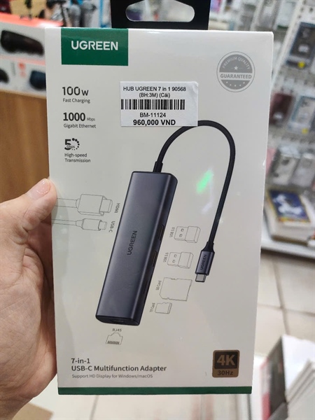 HUB chuyển 7 in 1 UGREEN 90568