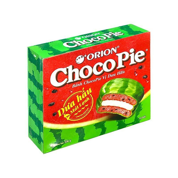 BÁNH CHOCOPIE Dưa Hấu 12P