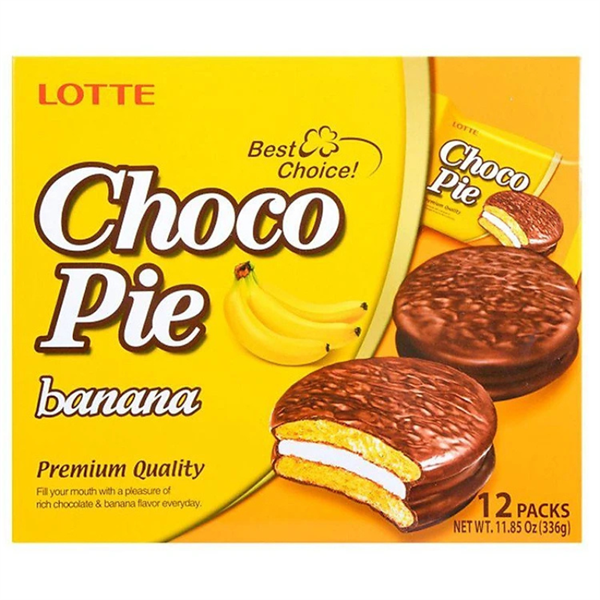 BÁNH LOTTE CHOCOPIE BANANA