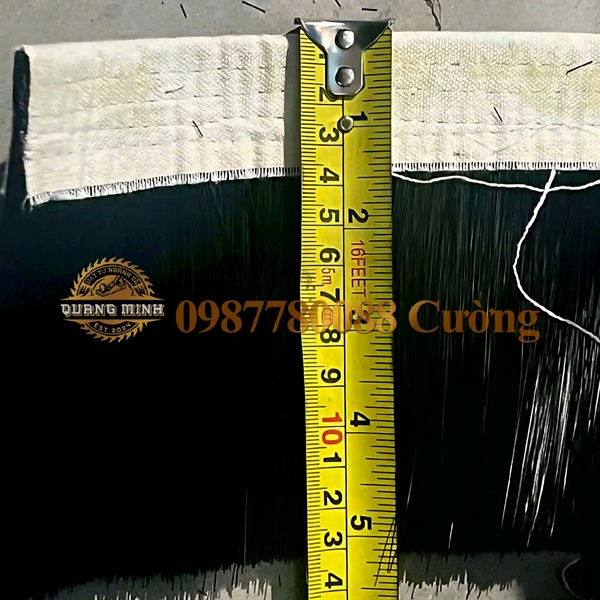 Chổi lông (dùng chắn bụi bộ phận của máy CNC 130mm) 130 đen