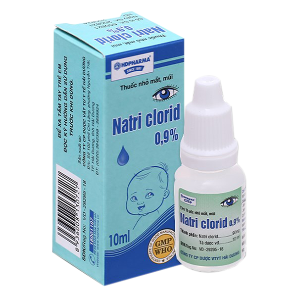 Natri clorid 0,9% 10ml (K*480lọ) - Hải Dương