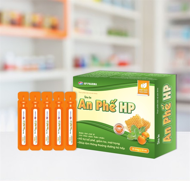 Siro ho An Phế HP (H*20ống*10ml) - HP Pharma