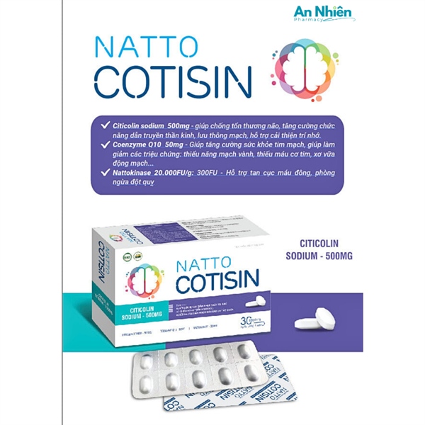 Natto Cotisin (Hộp 30 viên) - Oshi 2