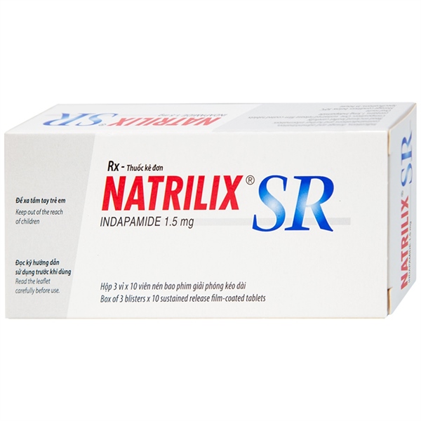 Natrilix 1.5mg (H*3vỉ*10viên) - France