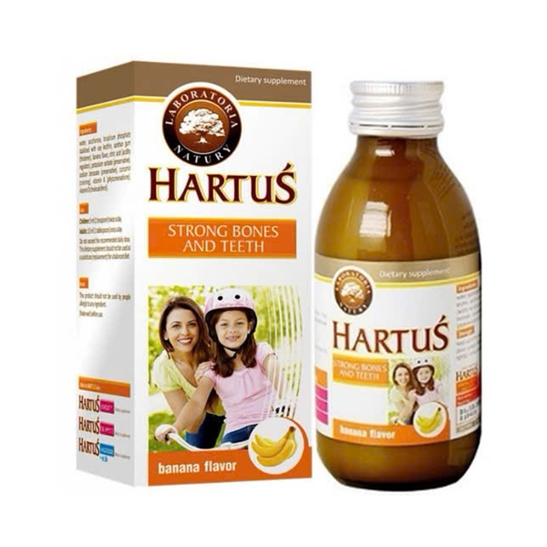 Siro Hartus strong bones and teeth 150ml (Bổ sung canxi) - Balan - Bắc Ninh