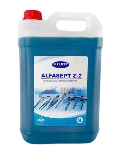 Dung dịch làm sạch dụng cụ y tế ALFASEPT Z-2 (Can 5 lít) - Lavitec