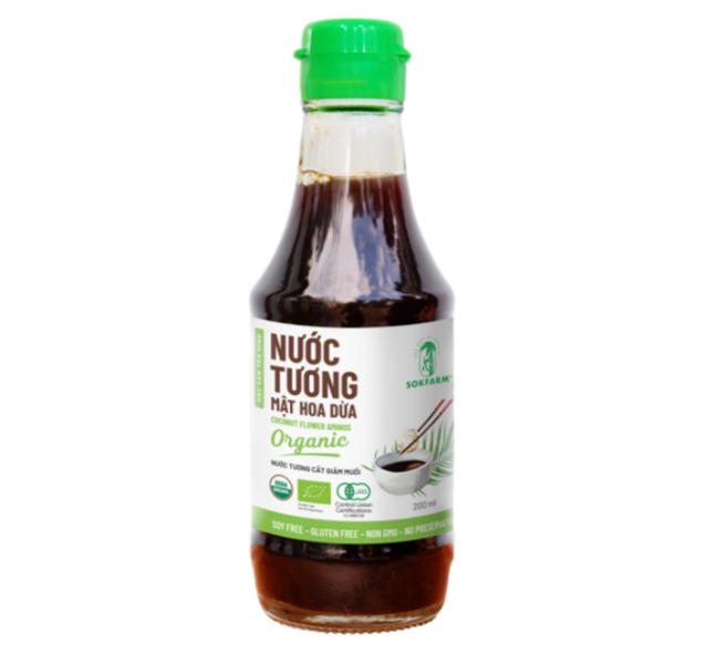 Nước tương mật hoa dừa (chấm) - Sokfarm
