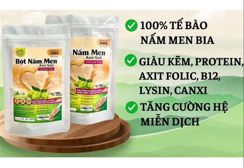Bột nấm men Ann Vuii