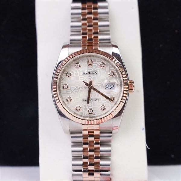 Đồng hồ Rolex bạc (Z435728) sz38 (HC) KG+