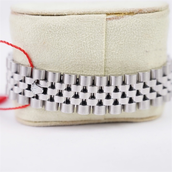 Đồng hồ Rolex bạc viền đính đá (363967Z1) sz38 (HC) KG+