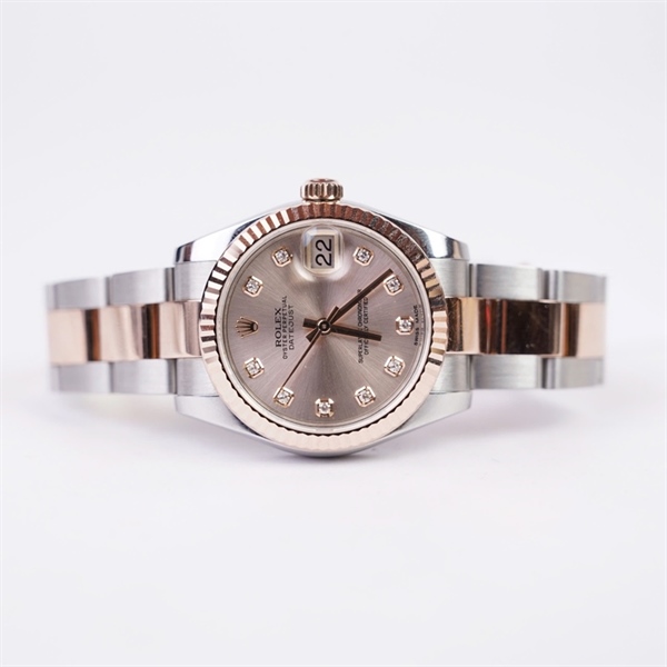 Đồng hồ Rolex mặt hồng (L2036674) sz34 (HC) KG+