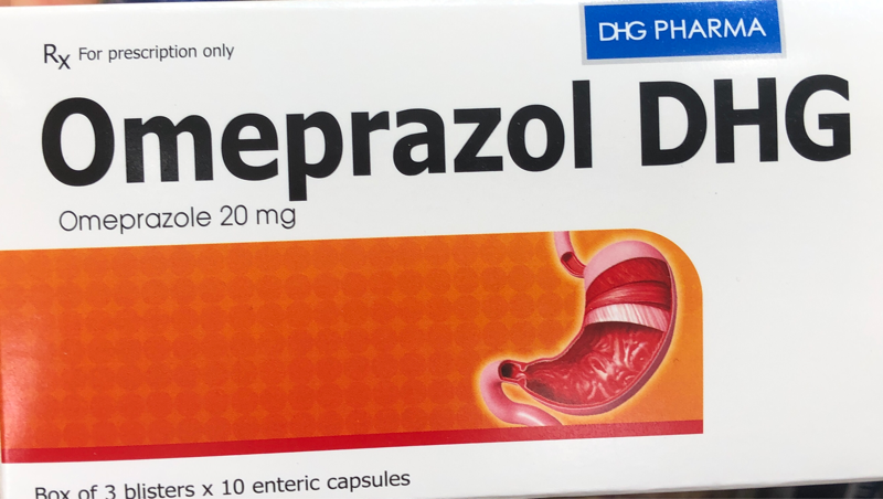 Omeprazol DHG v/10 h/30 t/3600