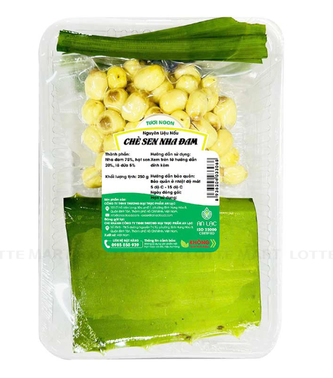 HKG_An Lạc nl nấu chè sen nha đam 250g - Ingredients for cooking sweet soup