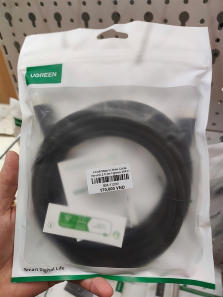 HDMI Male to Male Cable Version 2.0 3m Ugreen 40411