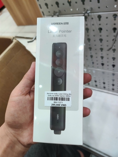 Bút trình chiếu Laser không dây chiếu xa 200M Ugreen 50654
