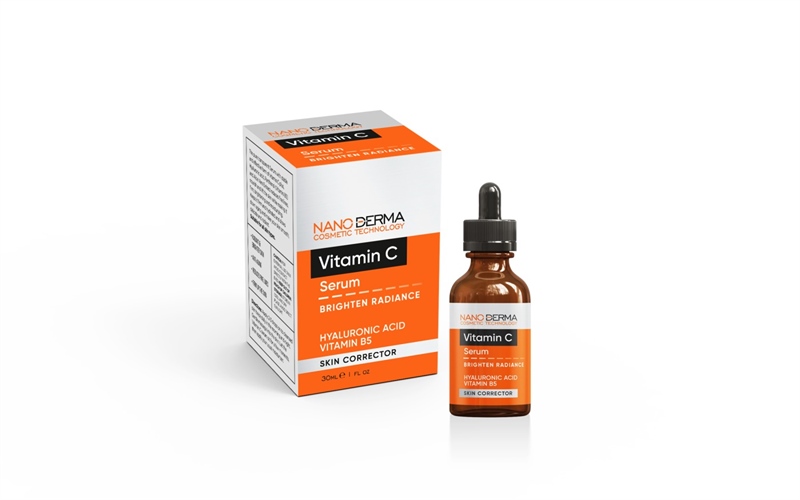 NanoDerma Vitamin C + Hyaluronic + B5 serum 30ml - Germany