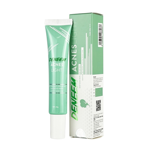 Gel bôi Deneem Acnes Light 20g (Gel giúp mờ sẹo, hết thâm, hết mụn cho nữ) - Phương Đông