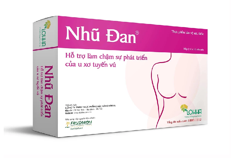Nhũ đan (Hỗ trợ và phòng ngừa tái phát u vú lành tính) (H*2vỉ*10viên) - Phú Khánh