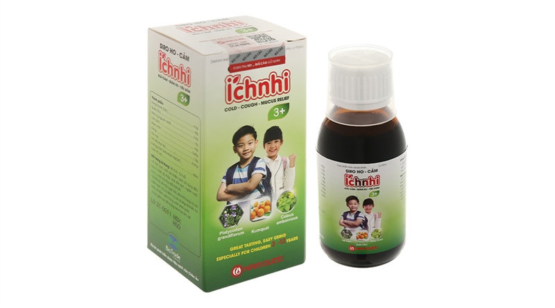 Siro ho cảm ích nhi 3+ 90ml - Nam Dược