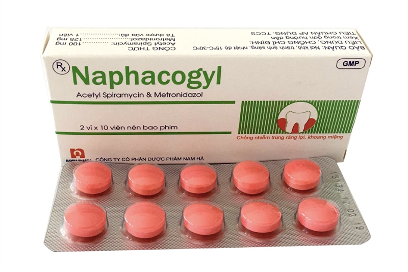 Naphacogyl (Kháng sinh răng ) - H*2vỉ*10viên - Nam hà