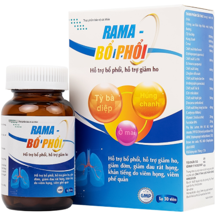 Rama - Bổ phổi (Lọ*30viên) - Herbitech (American)
