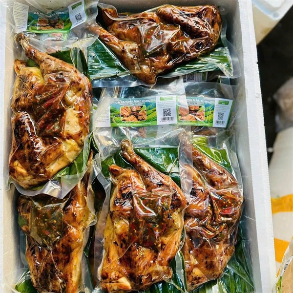 Gà ri nướng Tây Bắc Nam Ngân