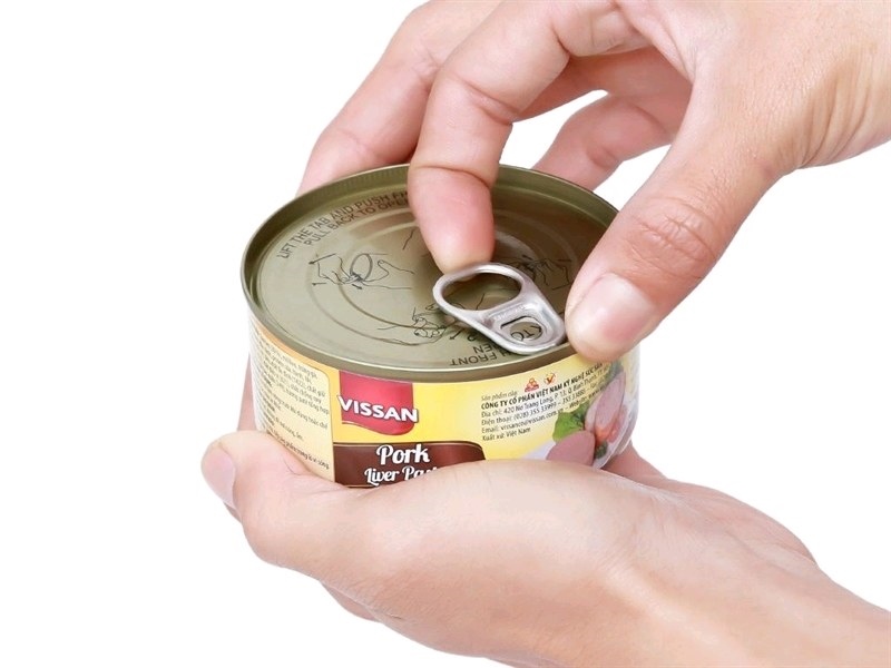 Pate gan heo Vissan gói 170g