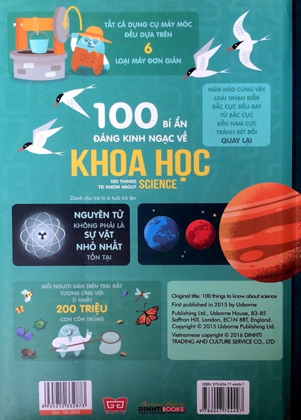 100 things to know about science - 100 bí ẩn kinh ngạc về khoa học_BKTT_USB 100 things to know about science - 100 bí ẩn kinh ngạc về khoa học_BKTT_USB